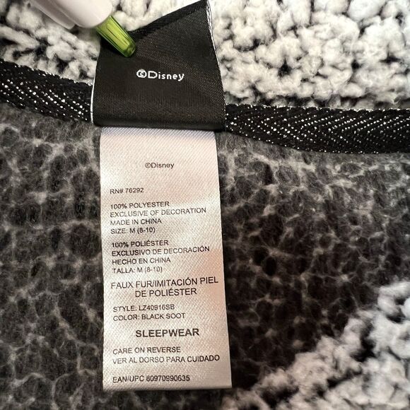 Disney The Nightmare Before Christmas Jack Skellington Santa Sherpa Top Medium - Picture 4 of 14